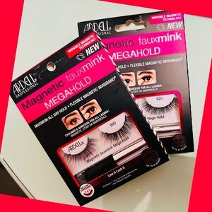 Ardell Magnetic Fauxmink MegaHold Liquid Liner & Lash 820 - Two Box Set